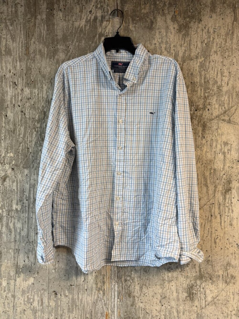 VINEYARD VINES Men's Slim Fit Whale Shirt Button Down Size XL